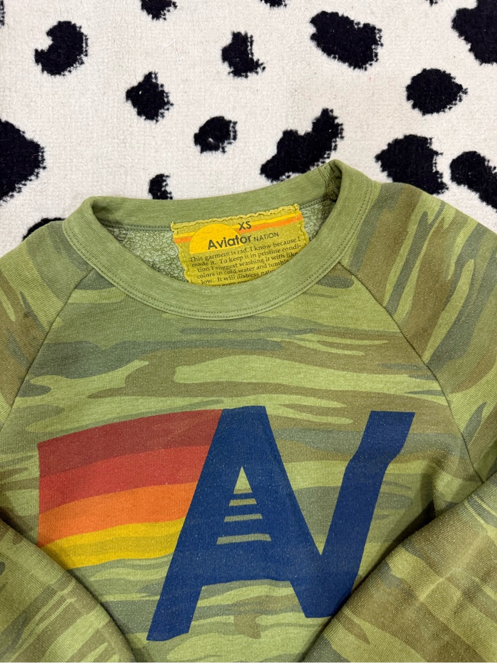 Aviator Nation Camo Sweatshirt & Joggers Set - Picture 2 of 3